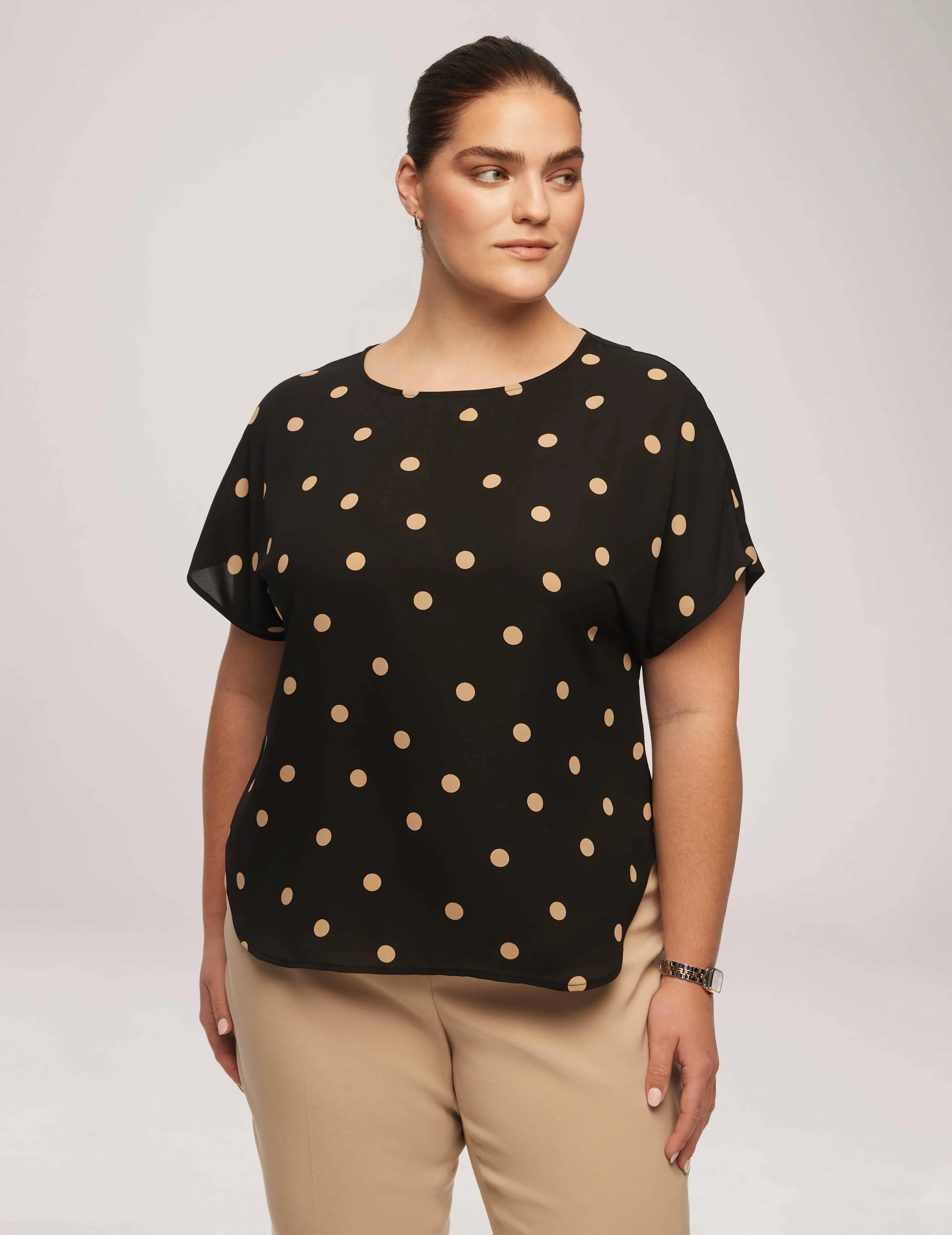 Women's Polka Dot Tops